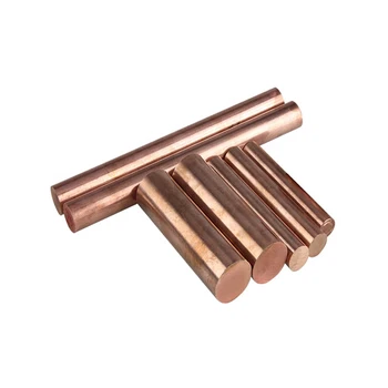 

3mm 4mm 10mm C1100 Red Pure Copper Round Bar Rod Price Per Kg