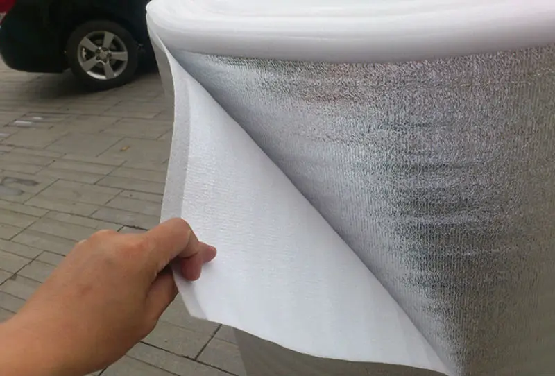 Floor Heating 2mm Thickness Aluminum Foil Reflective Film Width 0.5MX50M/Roll 25M2 For Roof Insulation Moistureproof shockproof | Бытовая