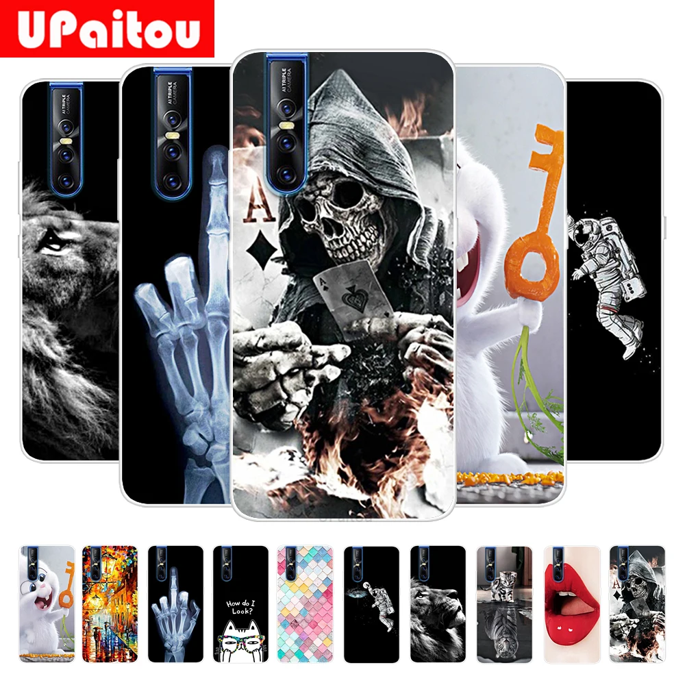 UPaitou Colorful Painting Case for VIVO V15 Pro Case Soft TPU Ultra Thin Back Cover Phone Case For Vivo V15Pro Bags UPaitou Colorful Painting Case for VIVO V15 Pro Case Soft TPU Ultra Thin Back Cover Phone Case For Vivo V15Pro Bags