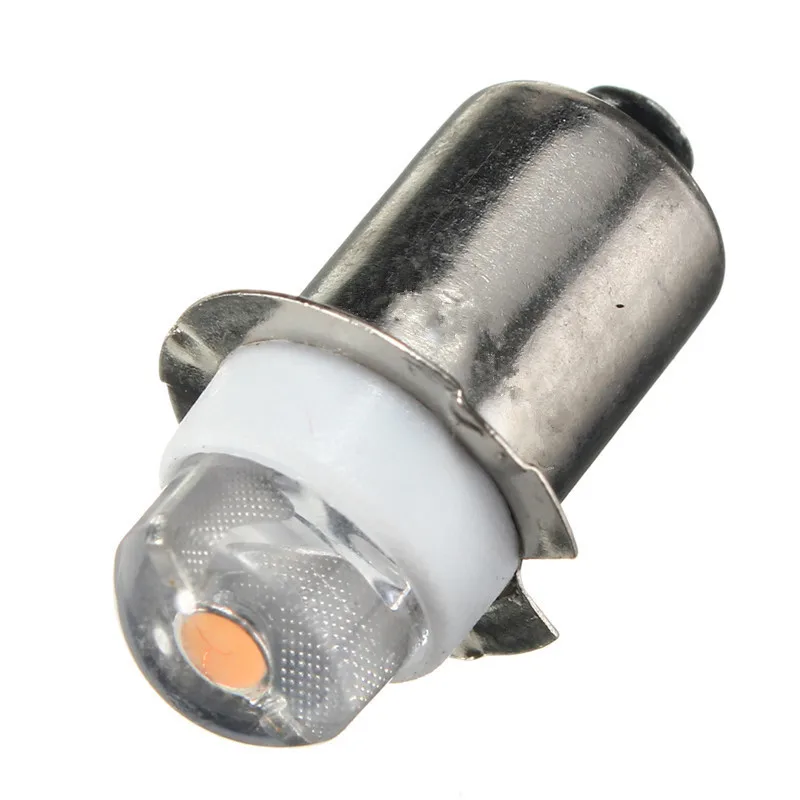Goedkoop Nieuwste P13.5S PR2 0.5 W LED Voor Focus Zaklamp Vervanging Lamp Zaklampen Werken Light Lamp 60 100Lumen Pure Warm Wit DC3V 6 V