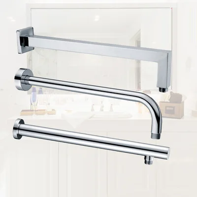 

Modern Solid Brass Energy Saving Chrome Finish Wall Mounted Lengthen Spout Bathtub Mixer Tap For Bathroom Basin Faucet