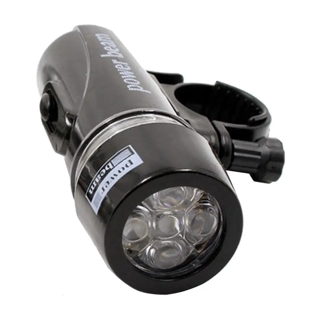 Bike Front Light Waterproof Bicycle Headlight 5 LED Useful Cycling Lamp Frontlamp Accessorie | Спорт и развлечения