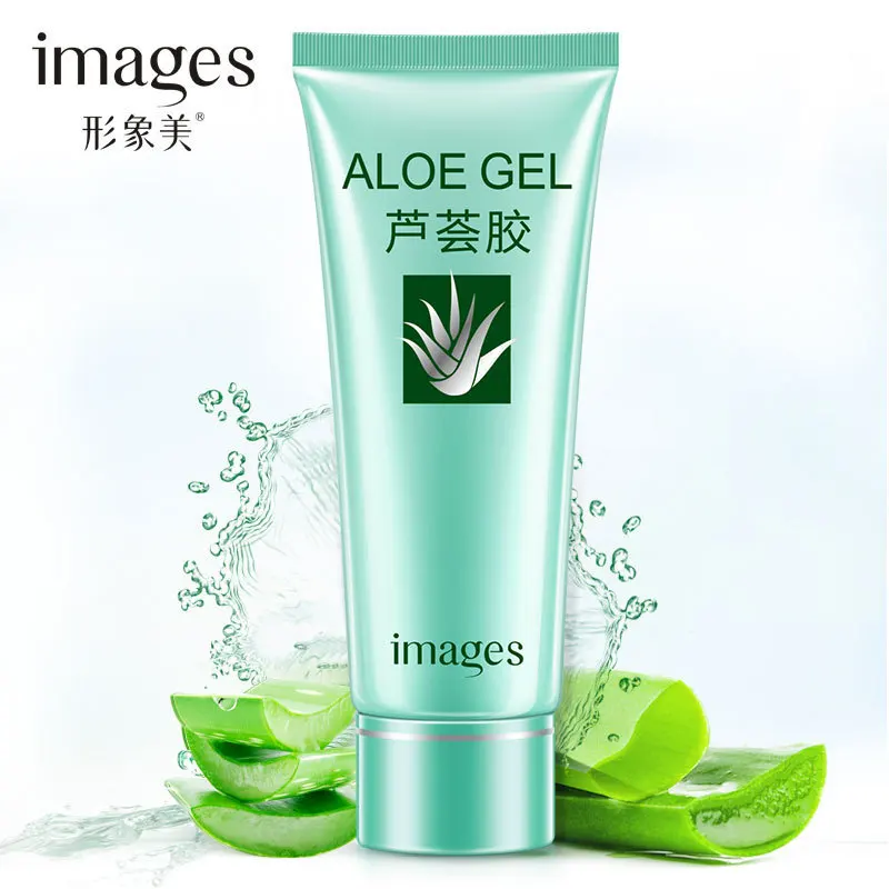 

IMAGESS Pure Natural Aloe Vera Gel Wrinkle Removal Moisturizing Anti Acne Anti-sensitive Oil-Control Concentrate Aloe Vera Gel