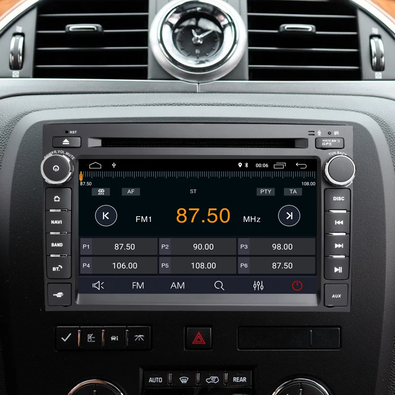 Sale 7 inch Head Unit Android 8.1 Car Radio Stereo Audio GPS Navigation For Chevrolet Traverse Tahoe Suburban GMC Multimedia player 5