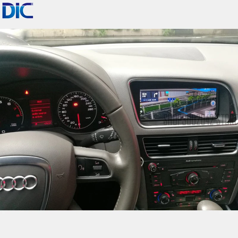 Excellent DLC Android system GPS navigation player Right Hand Left Hand 8.8 2G 16G 4G 10.25 inch WIFI video /For Audi Q5 2010-2016 12