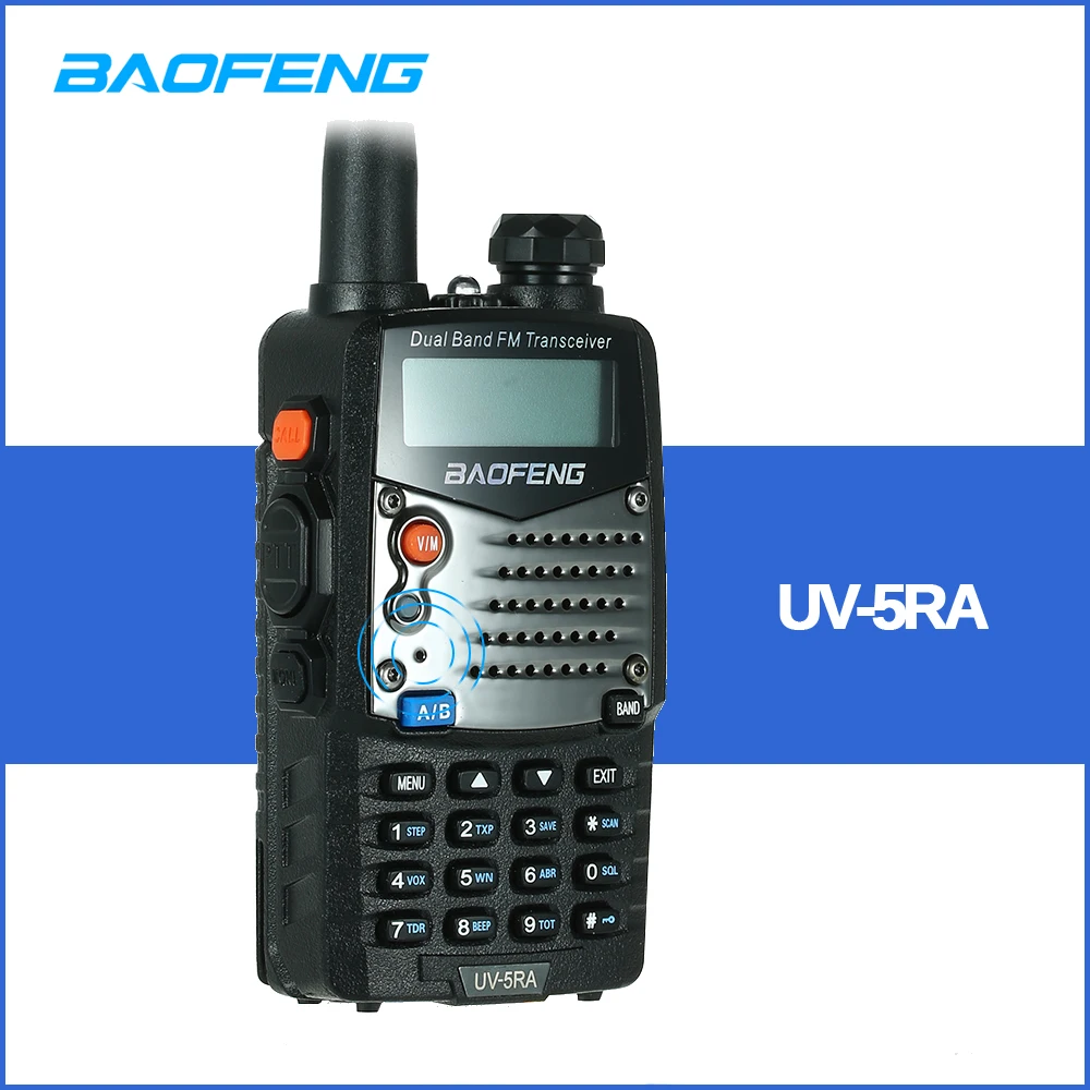

BAOFENG UV-5RA Two-Way Radio 136-174/420-520 MHz Dual-Band VOX Alarm Function LED Flashlight Interphone Walkie Talkie
