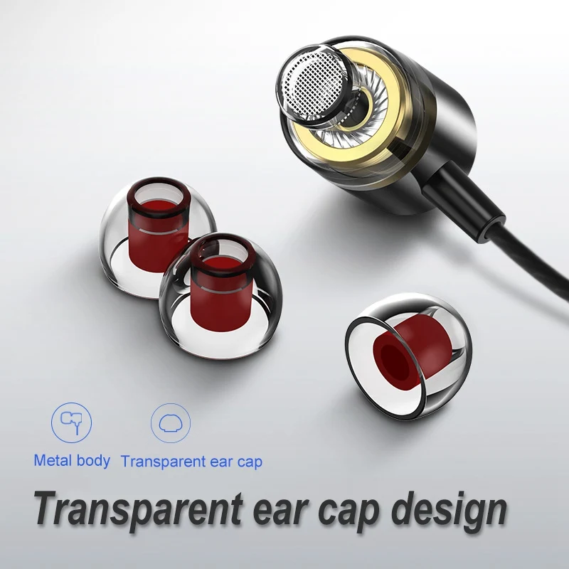 Наушники вкладыши стерео наушники проводные для телефона Xiaomi MP3 Компьютера 3 5 мм