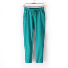 Casual Apparel OL chiffon harem pants Women summer casual pants female 2017 Hot Capris trousers pantalon femme Women Pants