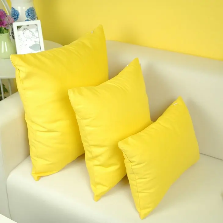 Aliexpress Soild Color Throw Pillow Covers Cotton Yellow Aliexpress Soild Color Throw Pillow Covers Cotton Yellow Plain From Reliable Cover Design Suppliers