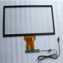 23,6 дюймов емкостный сенсорный экран 10 рисунком в горошек, комплект одежды из 16:9 Сенсорный экран Поддержка Android, Win7/8/10 с интерфейсом USB сенсорный монитор сердечного ритма