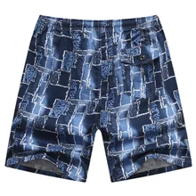 Модная летняя дышащая доска Шорты Для мужчин Повседневное мужские шорты быстросохнущие Плед Пляжный Отдых Для мужчин с коротким дропшиппинг
