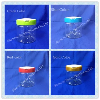 

Free shipping 20PCS/LOT 400ml clear PET bottle, transparent food grade plastic bottle, candy plastic bottle