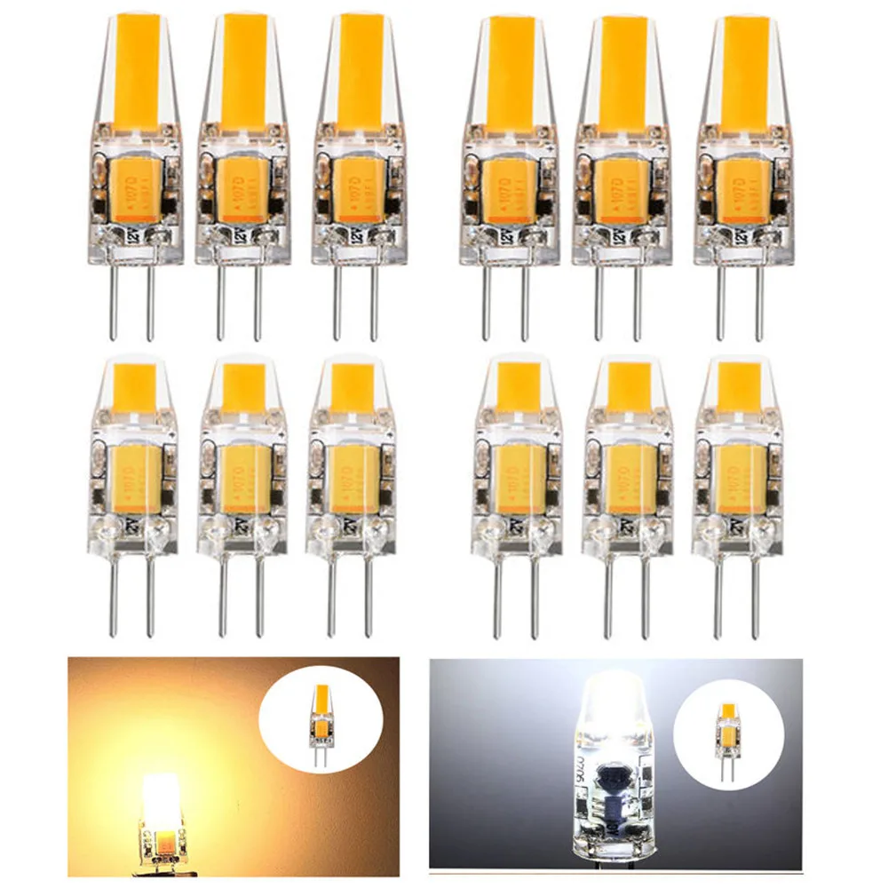 6 unids G4 COB Bombilla LED 6 W 9 W ACDC 12 V LED G4 lámpara de Bombilla de luz LED Bombilla Lampara Bombilla ampolla reemplazar halógeno 6 unids G4 COB Bombilla LED 6 W 9 W ACDC 12 V LED G4 lámpara de Bombilla de luz LED Bombilla Lampara Bombilla ampolla reemplazar halógeno