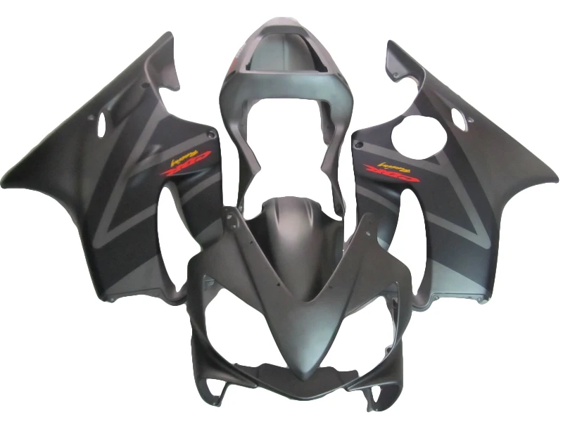 Матовый черный обтекатель комплект для HONDA CBR600 F4i 01 03 02 пользовательские наклейки