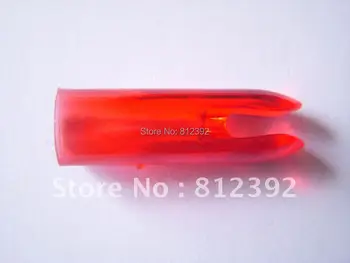 

free shipping plastic hunting arrow Pin1/4 inches arrow nock 500pcs/lot