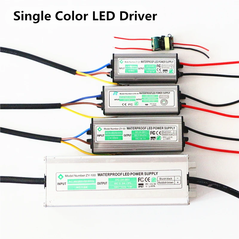 ASMTLED Real Full Watt 10W 20W 30W 50W 100W High Power COB LED lamp Chips Bulb + LED Driver For DIY Floodlight Spot light Lawn