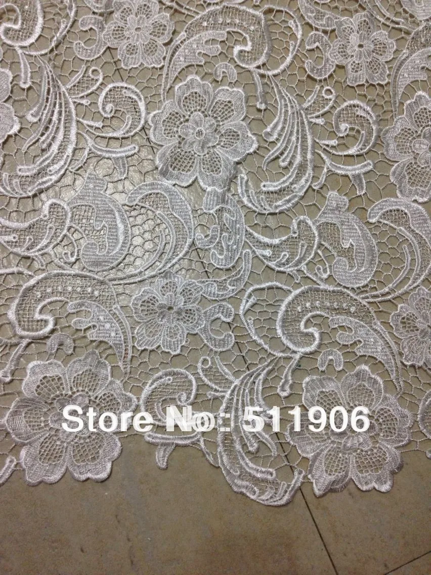 white/Water Soluble lace/Venice Lace/Fabricsin Fabric from Home