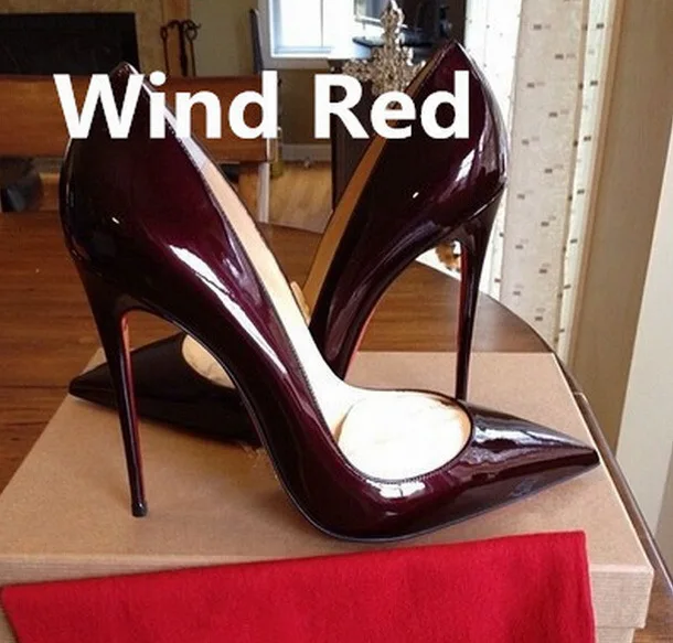 Hot Sale 2015 12cm So Kate Red Bottoms High Heels Shoes Women