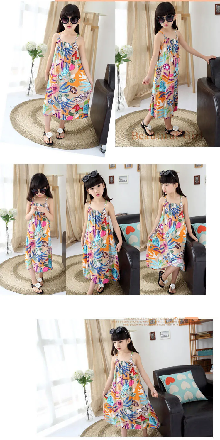 holiday beach teenage girls clothing 8 10 12 13 14 years 2017 girls sundresses flowers printed maxi long girls dresses summer 5 6 7 8 9 10 11 12 13 14 15 16 years old little big teenage girls 2017 girls dresses beach dress (9)