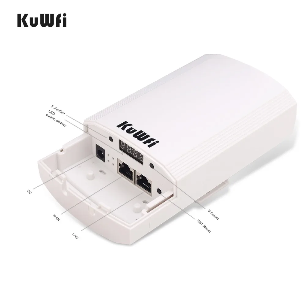 2 Piece 5Ghz 450Mbps 2KM p2p Wireless Outdoor Wireless CPE Bridge Router Supports WDS Function No setting with LED Display 2 Piece 5Ghz 450Mbps 2KM p2p Wireless Outdoor Wireless CPE Bridge Router Supports WDS Function No setting with LED Display