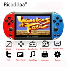 Портативный ретро мини классическая игровая консоль ручной мальчик Ностальгический 4,3 дюймов TFT экран игры для ребенка Ностальгический плеер