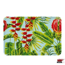 [MIAOJI] интенсивные ароматы тропические растения Гавайи Летний стиль мягкий коврик для ванной коврик для ног водопоглощающий нескользящий