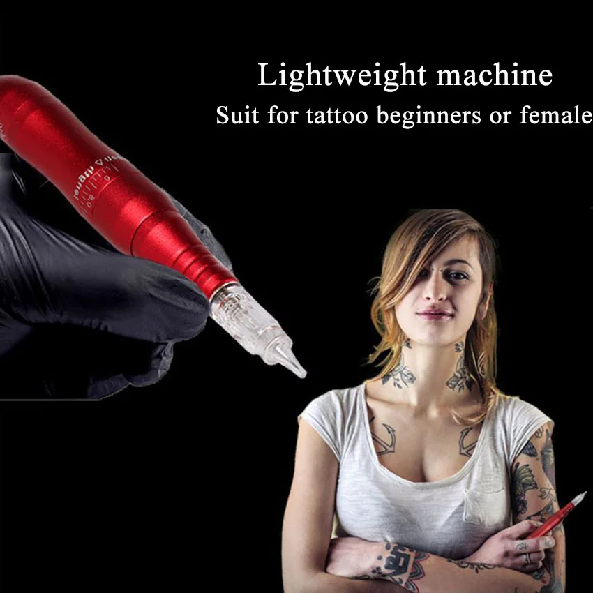 

Tattoo Machine Microblading Eyebrow Lip Permanent Makeup High Speed Strong Power Machine Pen for Power Supply Cartridge Needles