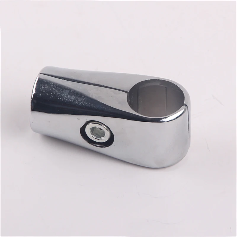 

25mm Clothes Hanger Accessories Circular Pipe Connector Tube Fittings Shelf Connection Head Joint 8pcs