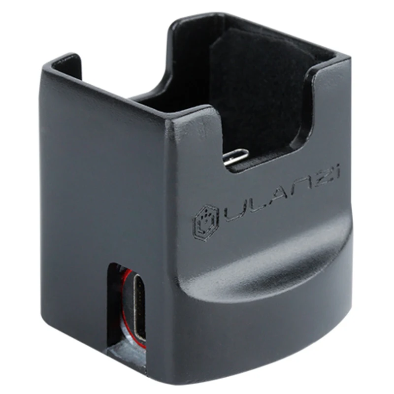 Ручной Стабилизатор Ulanzi, предназначенный для зарядки, для Dji Osmo, карманная Зарядная база - Цвет: Black
