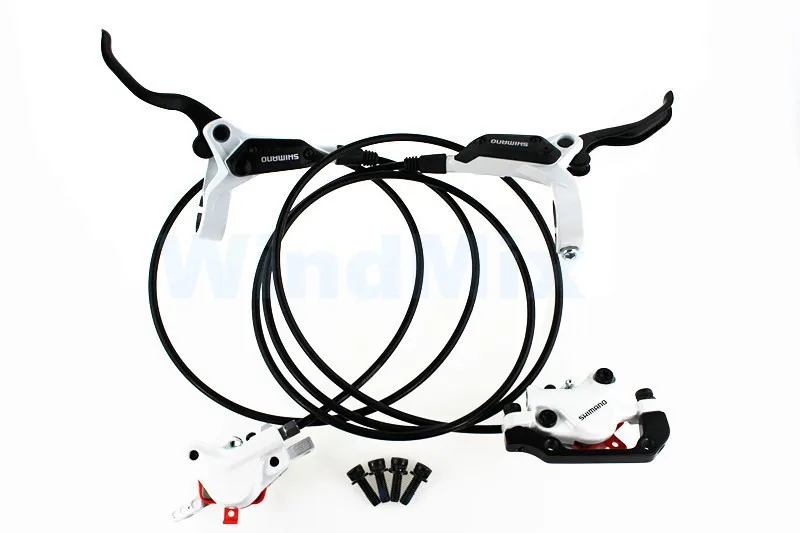 shimano m395 disc brake-white1