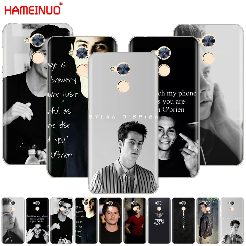 

HAMEINUO Teen Wolf Dylan O'Brien Cover phone Case for Huawei Honor 10 V10 4A 5A 6A 7A 6C 6X 7X 8 9 LITE