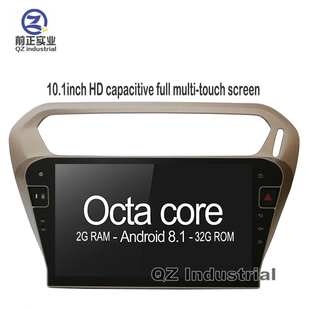 QZ промышленный HD 10 1 &quotAndroid 8 T8 для Peugeot 301 Citroen Elysee автомобильный dvd плеер с 3G 4G WIFI GPS