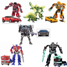 Original Aleación Transformation4 Robot Figura de Acción Juguetes Coche Transformación Robot Juguetes Clásicos para niños juguetes para los regalos de Juguetes