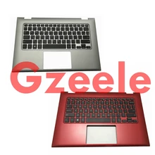 GZEELE для Dell inspiron 13 7000 7347 7348 7352 7353 7359 Упор для рук США TI из меди клавиатура ободок верхний чехол Топ чехол Крышка