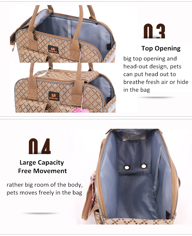 Luxury Designer Dog Carrier  (4)