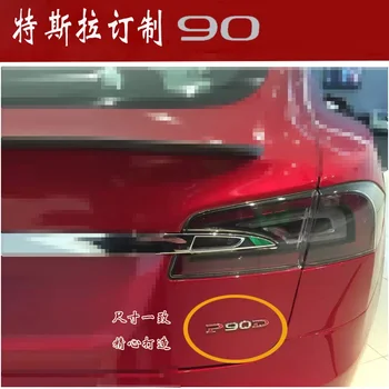 

Car accessories for tesla PD P85D P90D P100D 3d Stickers emblem badge free shipping