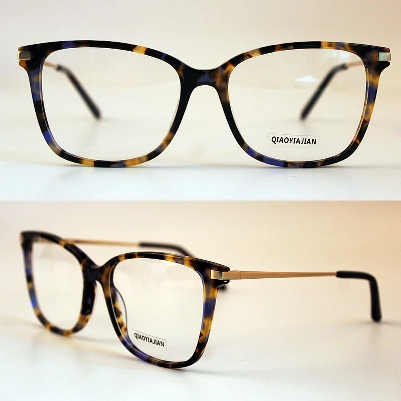 

7501 Factory price Acetate Eyewear Eyeglasses Frame 4 colors Optical frame
