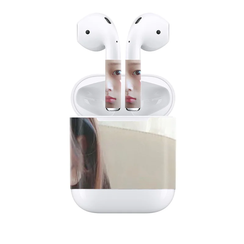 Стильная защитная пленка для кожи airpods устойчивая к царапинам и