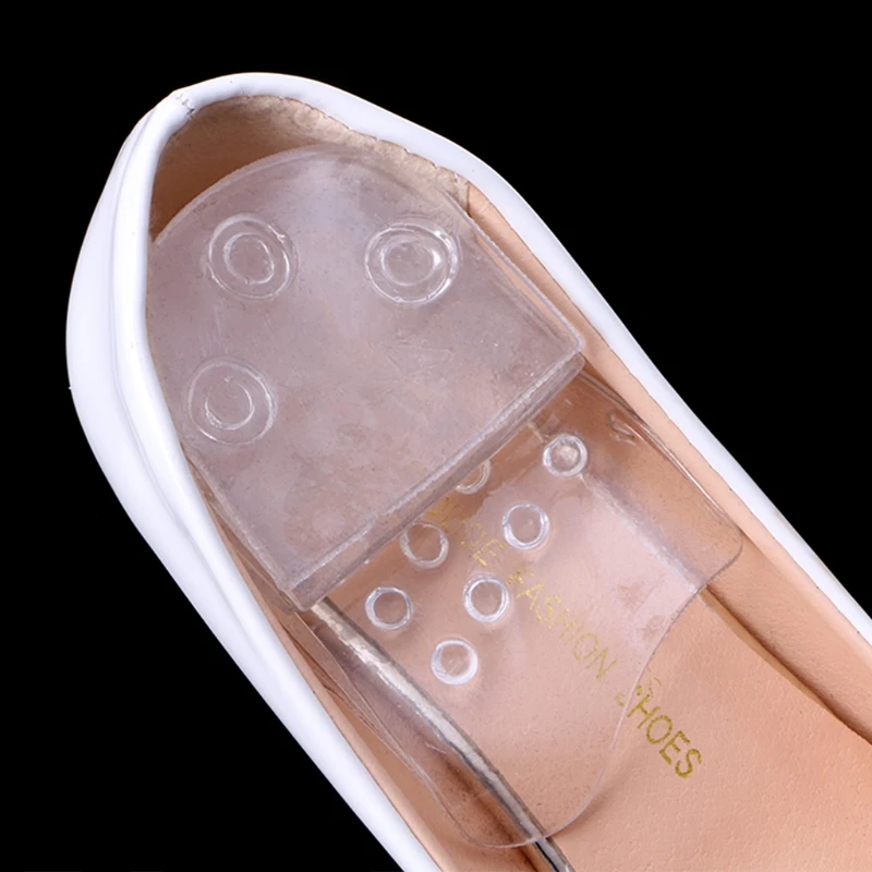 Transparent Five Layer Silicone Gel Heightening Insole Half Pad Pain Relief For General Use Heelpiece pad Clear New Fashion Transparent Five Layer Silicone Gel Heightening Insole Half Pad Pain Relief For General Use Heelpiece pad Clear New Fashion