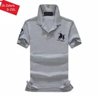 Polos à Manches Courtes pour Homme, 100% Coton, Décontracté, à Revers, à la Mode, Slim, de Haute Qualité, Nouvelle Collection Été 3