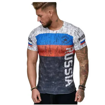 

2019 new Russian flag jerseys men shirts,spain soccer jersey t shirtTop Quality Breathable SportWear iptv spain t-shirt