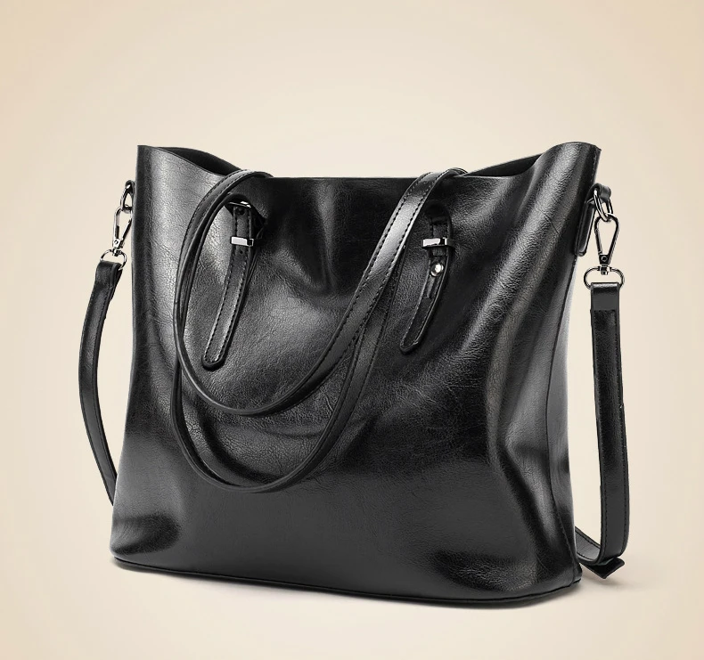 Женская Ретро сумка на плечо из искусственной кожи, Женская вместительная Повседневная сумка, винтажная Повседневная сумка для покупок, сумка через плечо, универсальная женская сумка Tassen