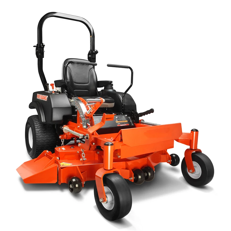 

60" welded deck commercial ride on zero turn mower 27hp with B&S engine triple blade