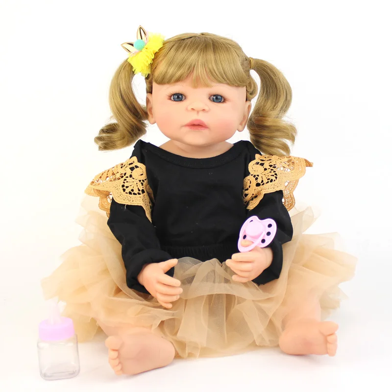 blonde baby doll