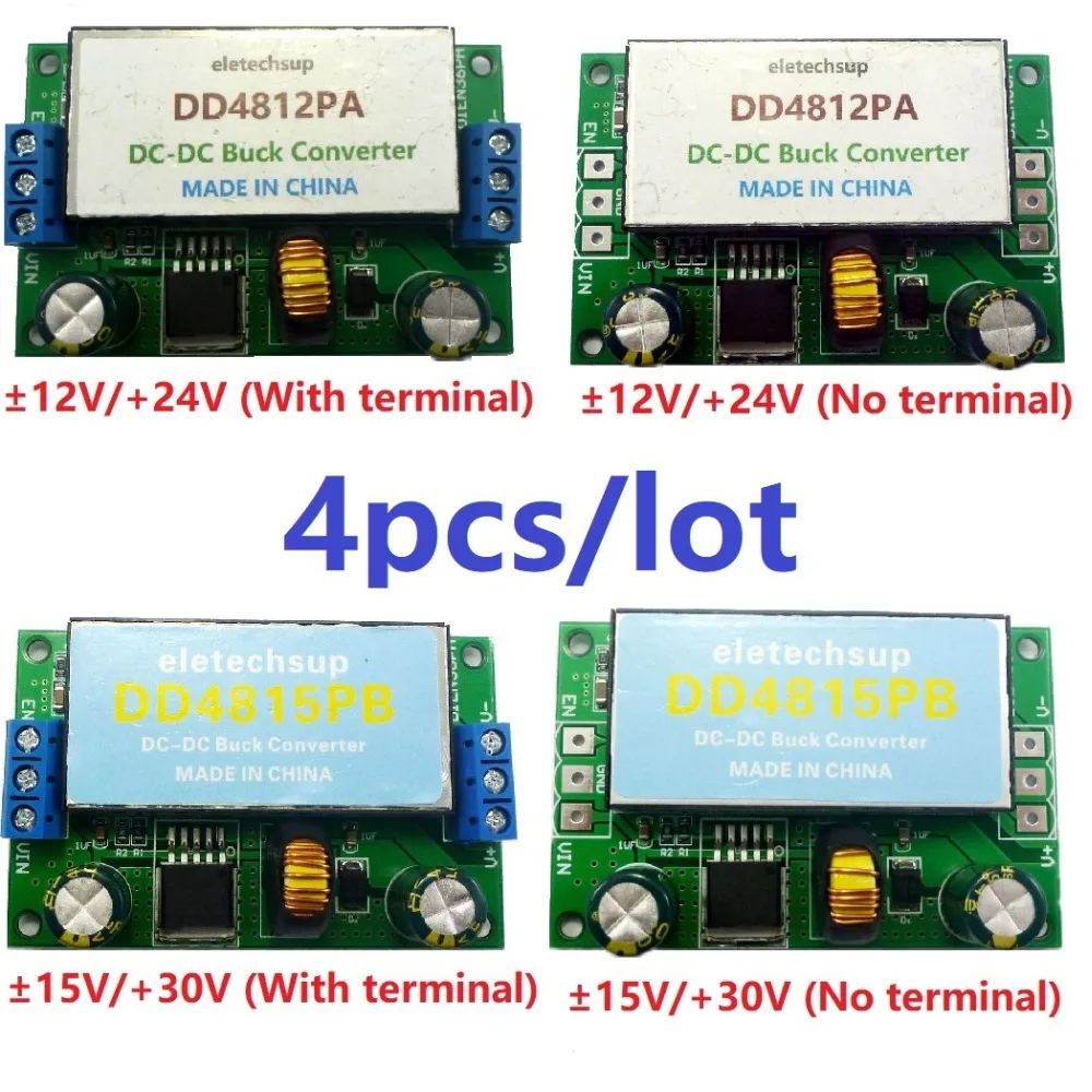 4 шт. DIEN36PA изоляционный DC-DC повышающий преобразователь 5-32 до+-12 В 15 в 24 в 30 В для автомобильного аудио динамика