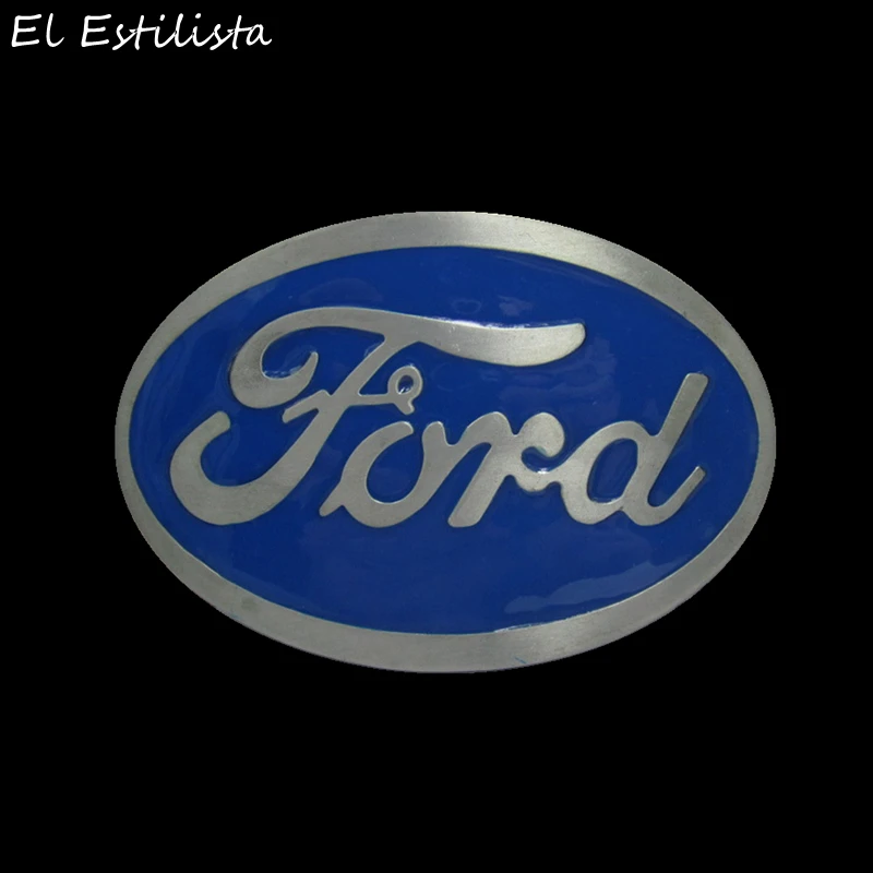 

Men's Ford Belt Buckles Cowboy Cowgirl Western Car Style Hebilla Cinturon Buckle with 4cm Belt Boucle Ceinture Jeans Accessories