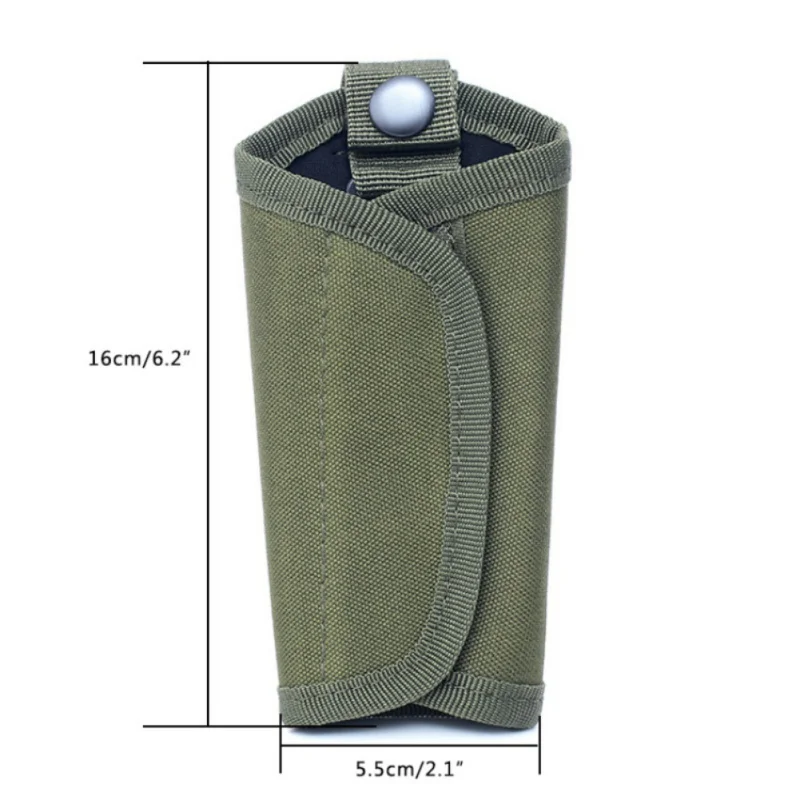Охотничий Тактический поясной мешок Открытый водонепроницаемый мужской EDC чехол для ключей держатель с карабином брелок сумка