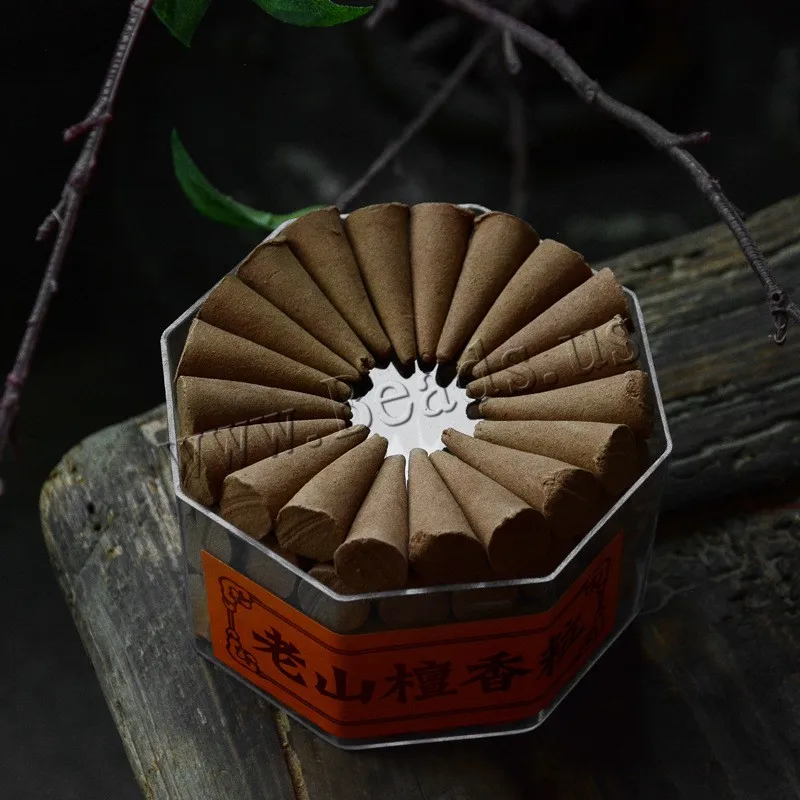 100pcs/Box Tower Incense Smoke Cone Incense Tower Incense Home Fragrance Aromatherapy Diffuser Environment Aromatizer