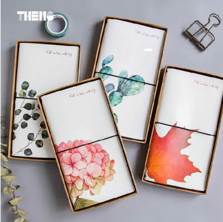 

TUNACOCO creative botany Schedule Book Vintage Diary Weekly Planner Notebook School Office Supplies Kawaii Stationery bz1710068
