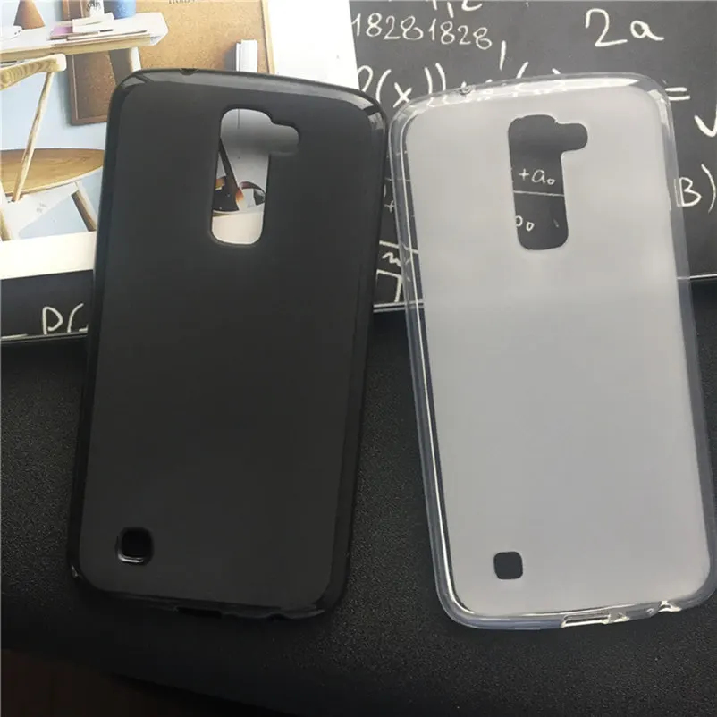 Мягкая силиконовая защитная задняя крышка чехол s для LG K8 Lte K350e K350ds K350tr K350N K350 ТПУ